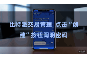 比特派交易管理 点击“创建”按钮阐明密码