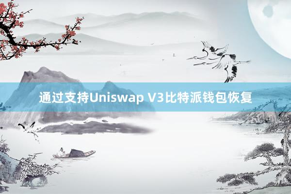 通过支持Uniswap V3比特派钱包恢复