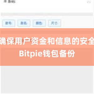 确保用户资金和信息的安全Bitpie钱包备份